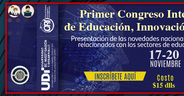 Primer Congreso Internacional de Educación, Innovación y TIC 2021 (Registro)